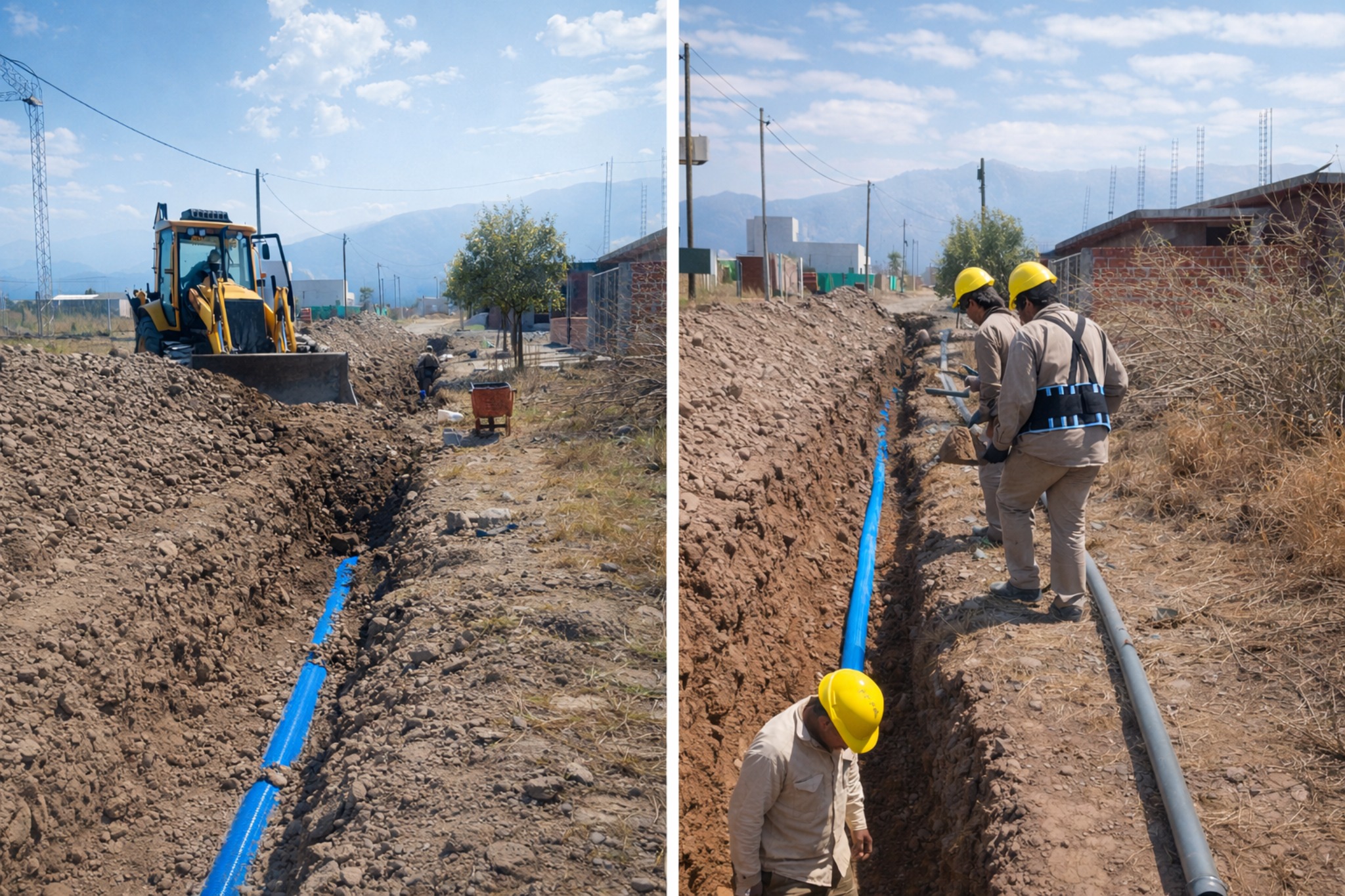Redes de Agua Potable y Eléctricas